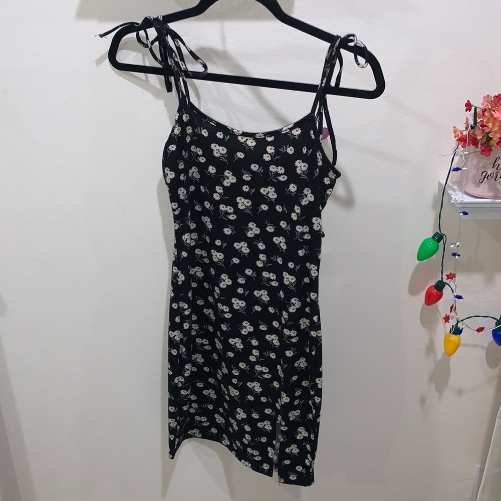 floral mini dress